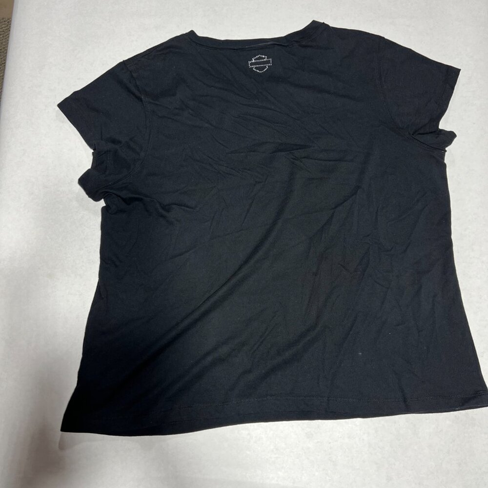 Womens Harley Davidson jeweled short sleeve size 2W - Picture 6 of 8